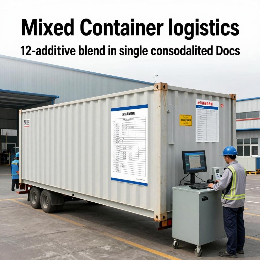 Mixed-container logistics