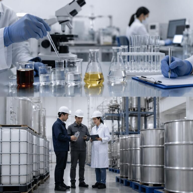 Chemical additive quality comparison metrics