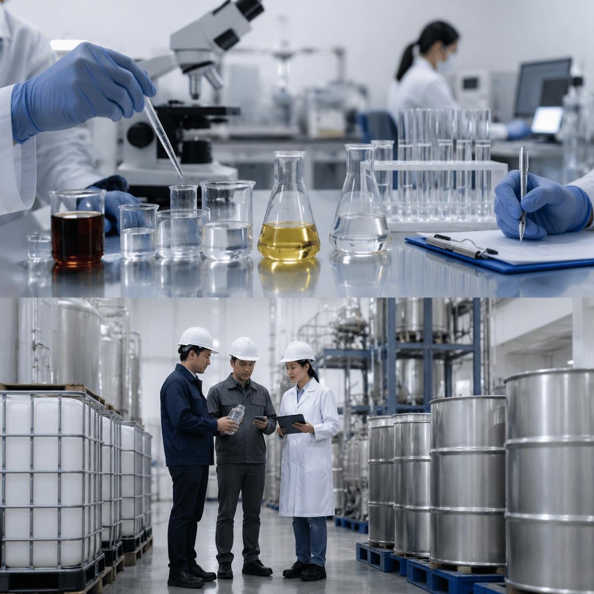 Chemical additive quality comparison metrics