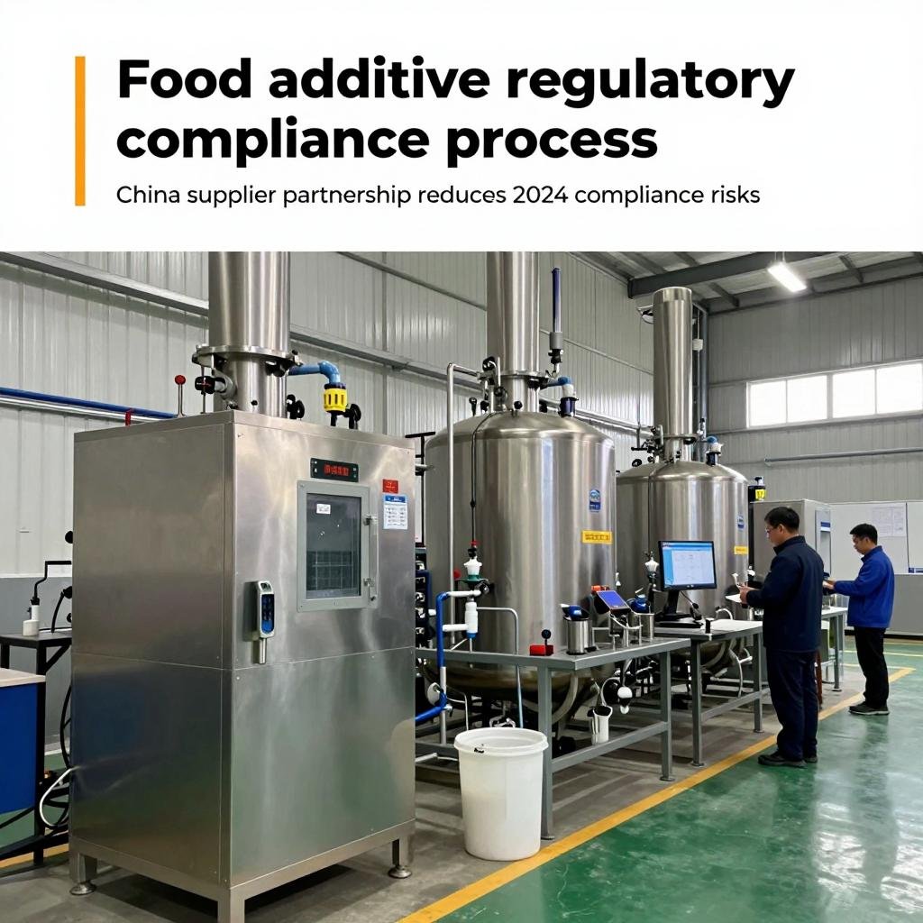 Food additive regulatory compliance process