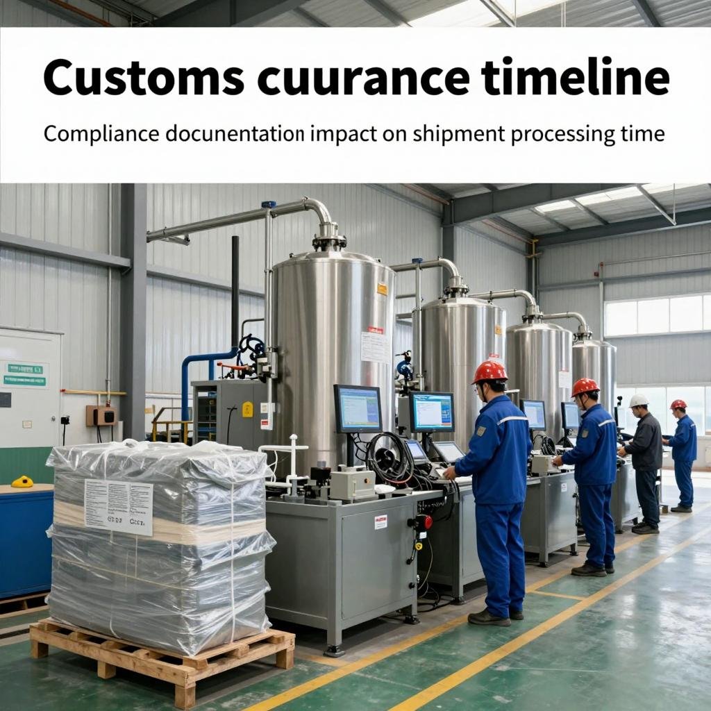 Customs clearance timeline comparison