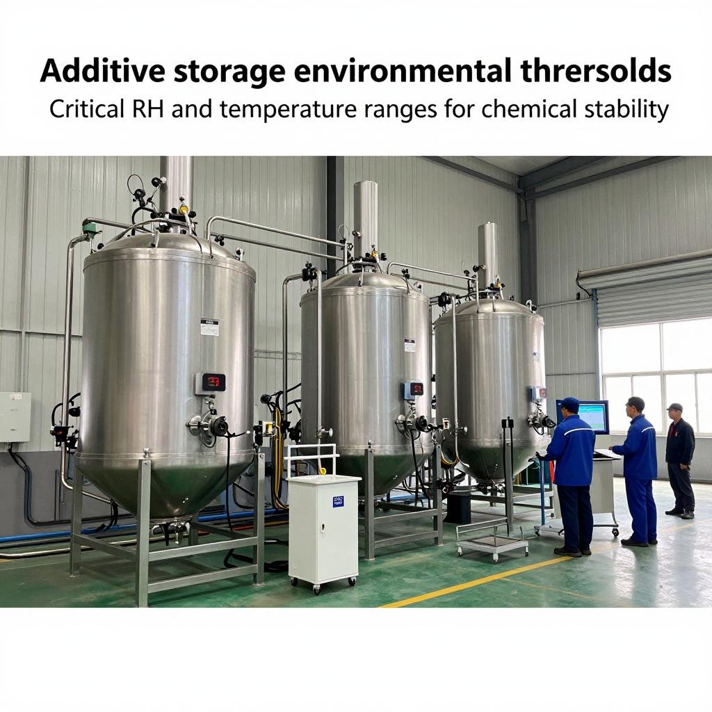 Additive storage environmental thresholds
