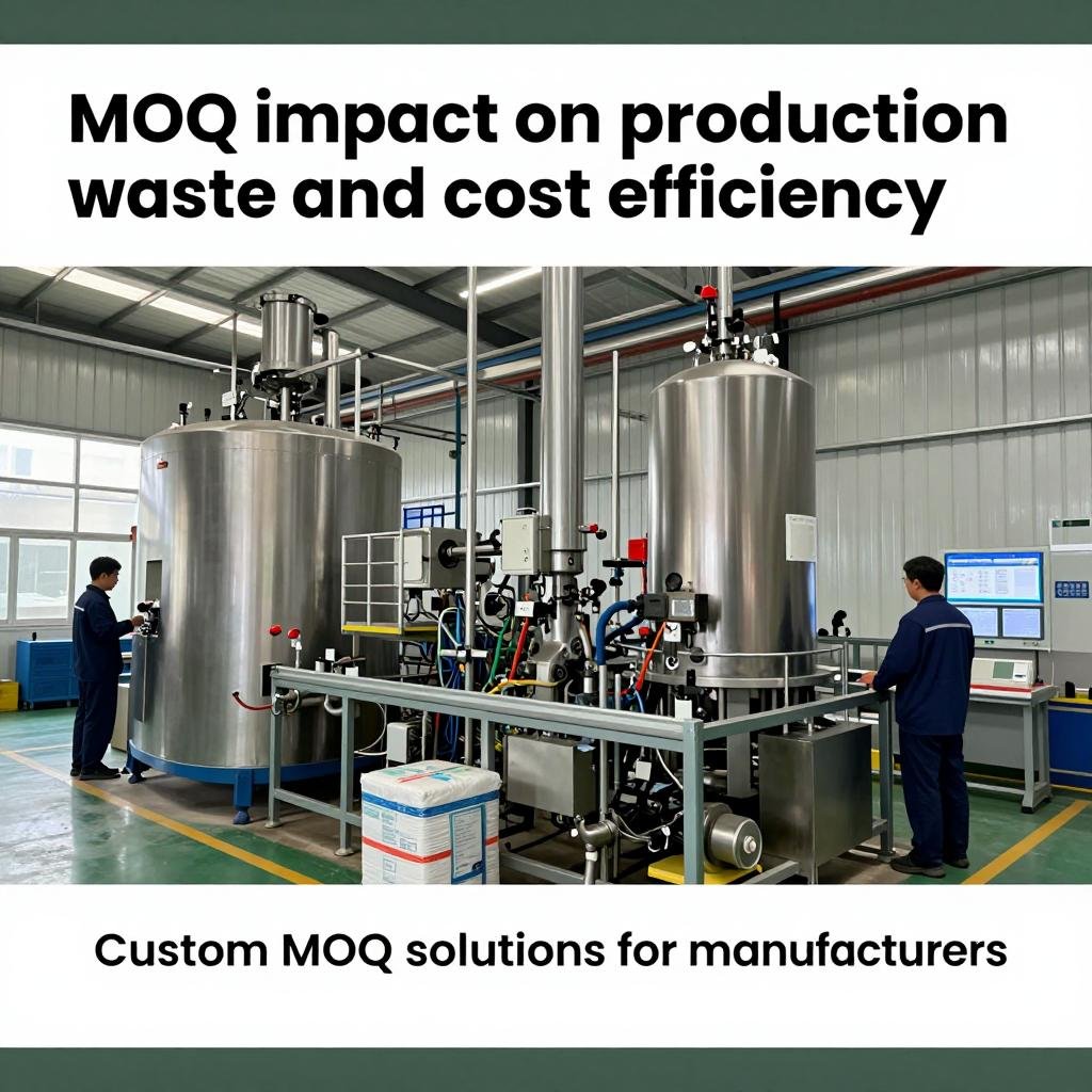 MOQ impact on production waste and cost efficiency