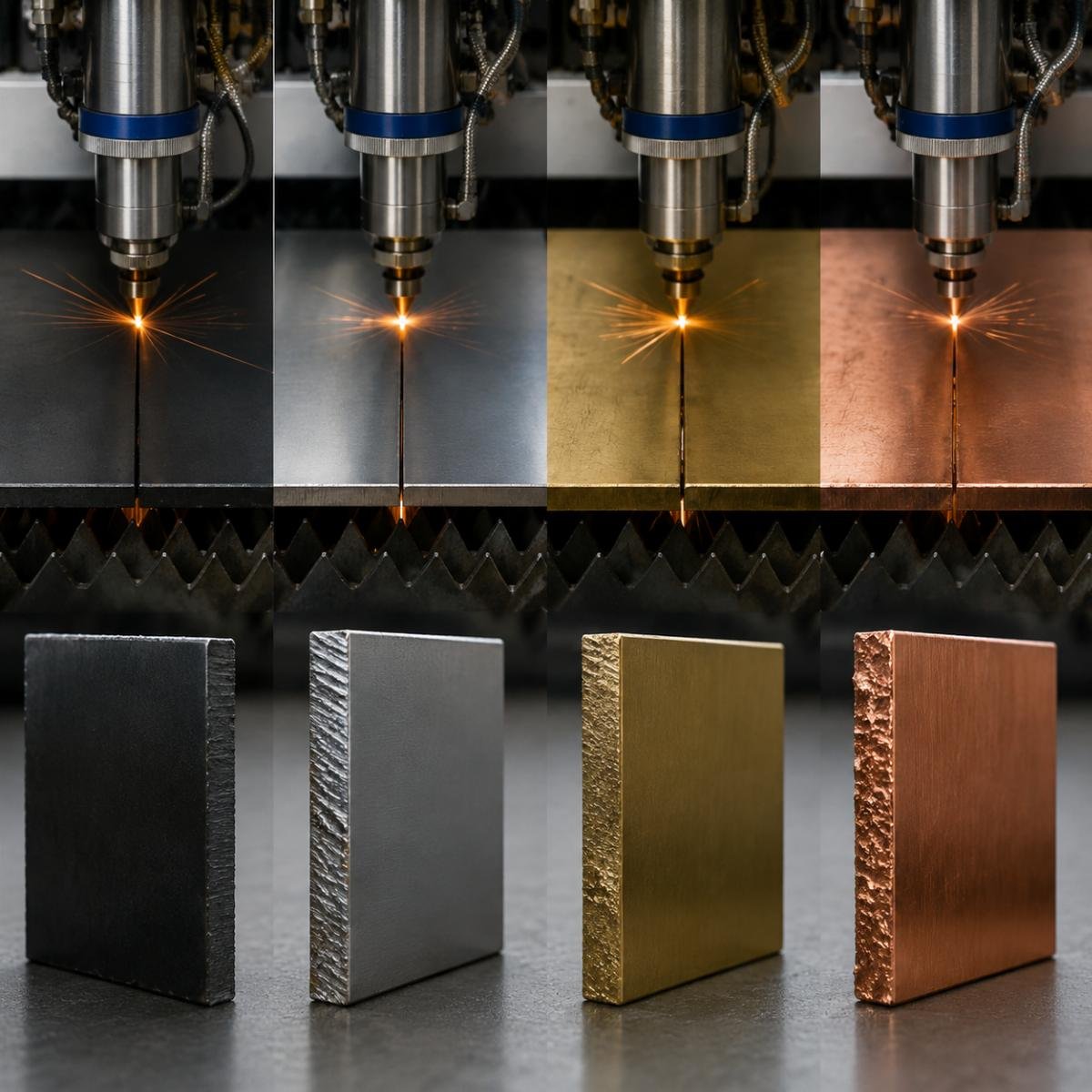 Material-specific performance differences