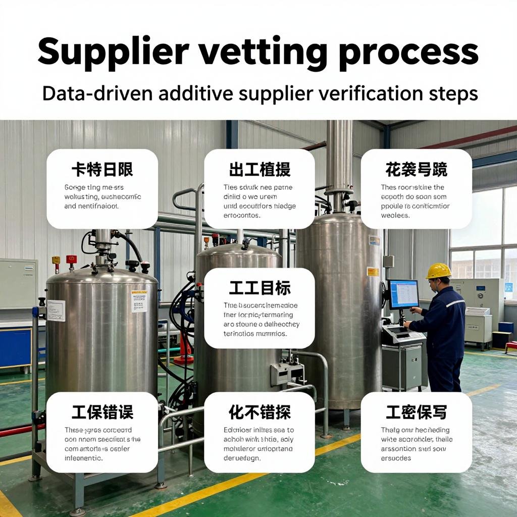 Supplier vetting process