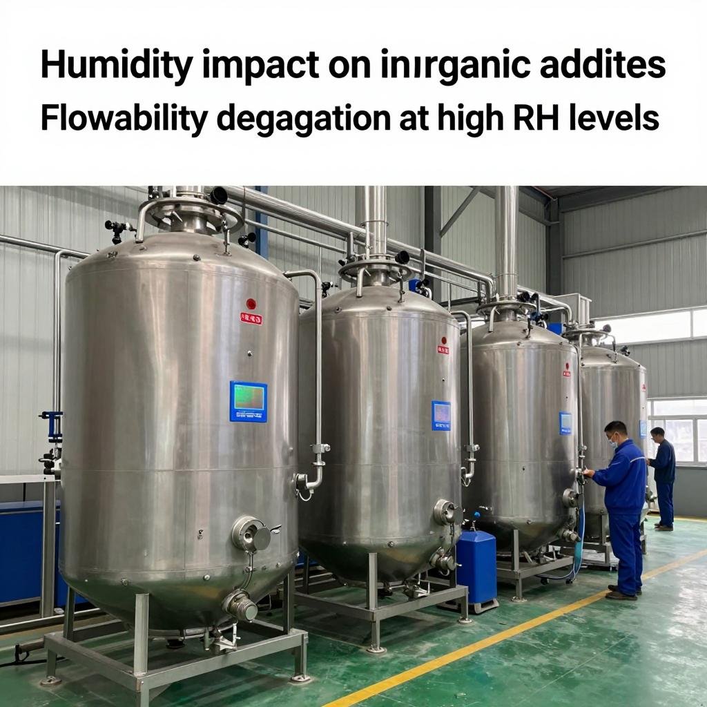 Humidity impact on inorganic additives