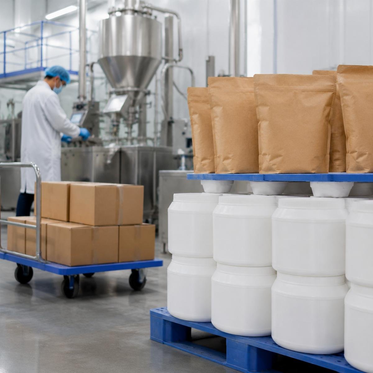 Small batch logistics optimization