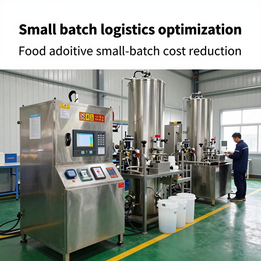Small batch logistics optimization