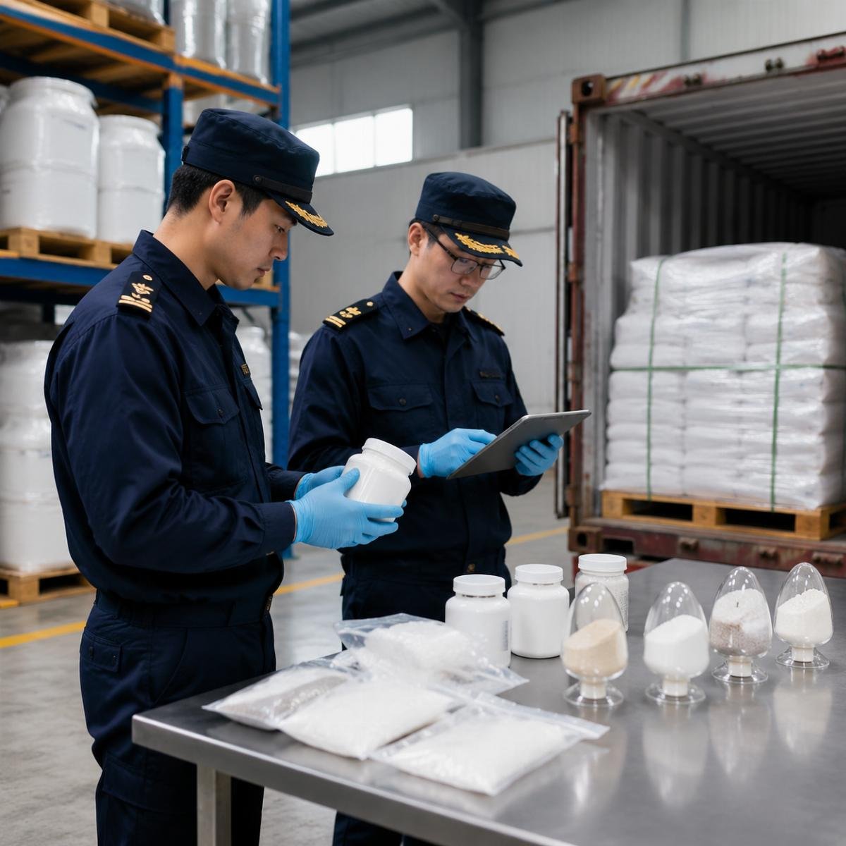 Customs rejection risk factors for misgraded additives