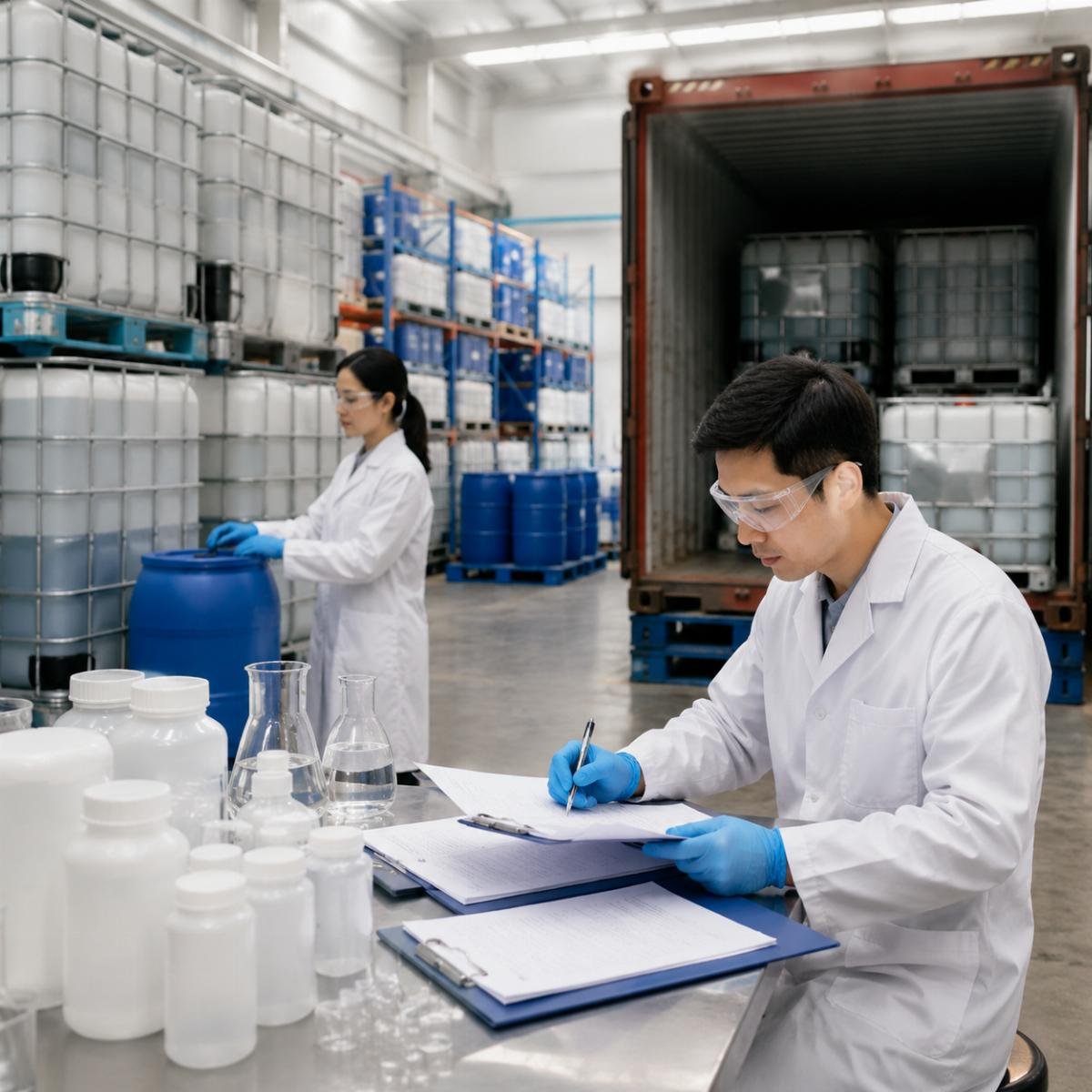 Customs compliance for chemical additives